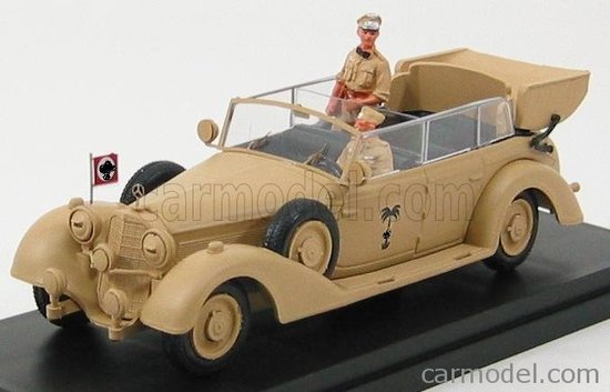 MERCEDES BENZ - 770K AFRICA KORPS 1941 ROMMEL a šofer - TV SERIES